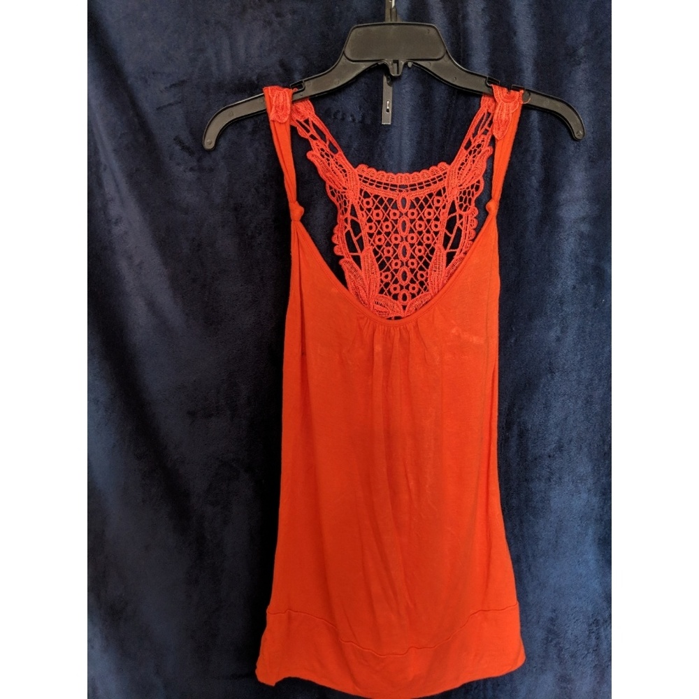 Orange tank top